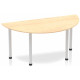 Rayleigh Post Leg Semi Circle Table